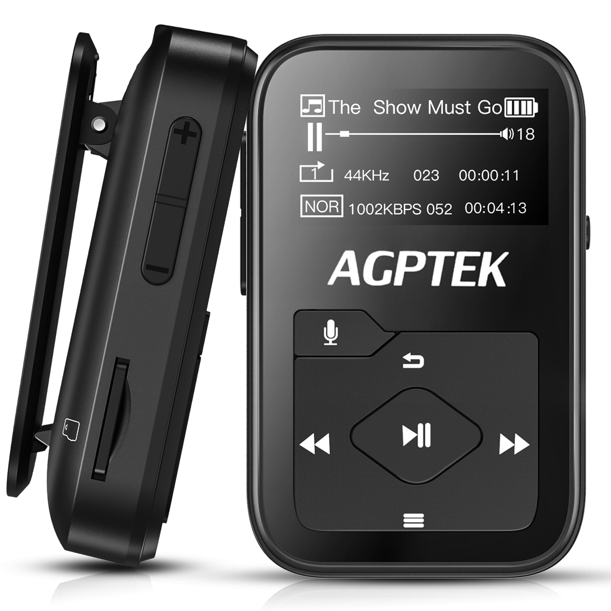 mp3 player with volume leveling